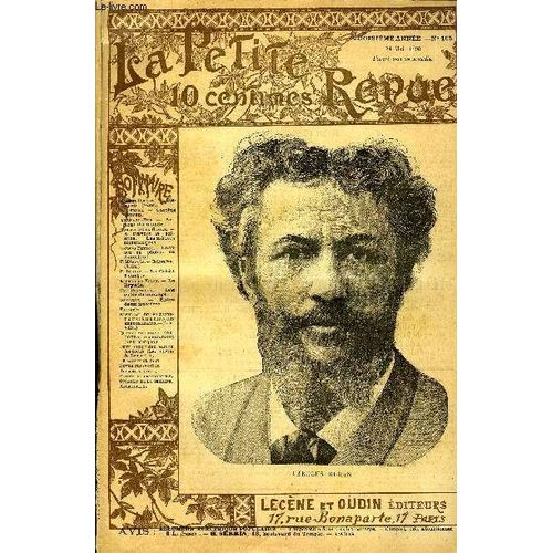 La Petite Revue N 105 - Disparu (Suite) Par Albert Delpit, Carolus Duran Par L. Prez, Autour Du Monde Par Fernand Hue, A Travers La Science - Les Mtiers Scientifiques Par Robert De La Glaize(...)   de COLLECTIF 
