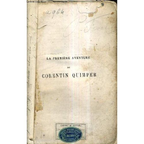 La Premiere Aventure De Corentin Quimper   de paul fval