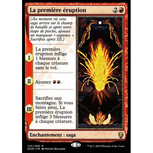 La Premire ruption - Mtg