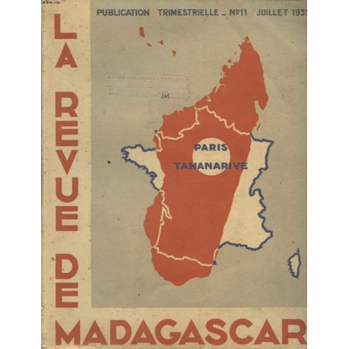 La Revue De Madgascar N°11 Le Grphite Et Le Mica / Poeme Malgache A