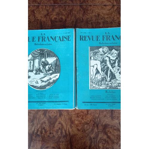 La Revue Franaise Hebdomadaire Du 3 Fvrier 1924 Au 28 Dcembre 1924 (Du Numro 5 Au Numro 52)