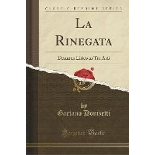 Donizetti, G: Rinegata    Format Broch 