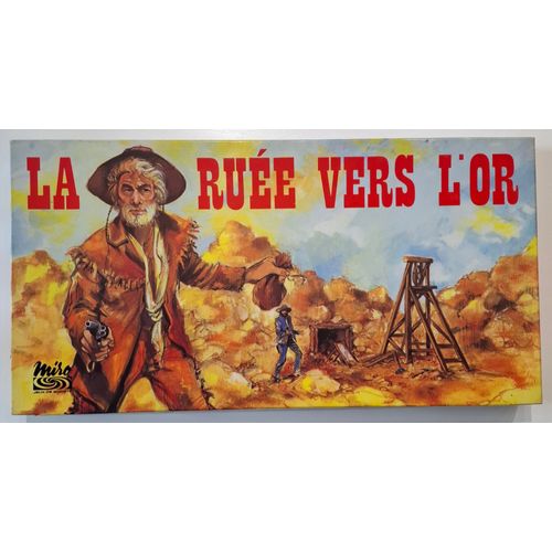 La Rue Vers L'or - Jeu De Hasard Et De Stratgie Sur Le Thme Du Far West - 2  4 Joueurs  Partir De 10 Ans