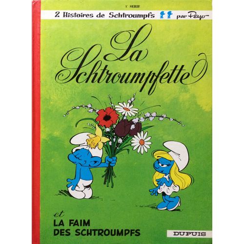 La Schtroumpfette - La Faim Des Schtroumpfs   de Peyo 