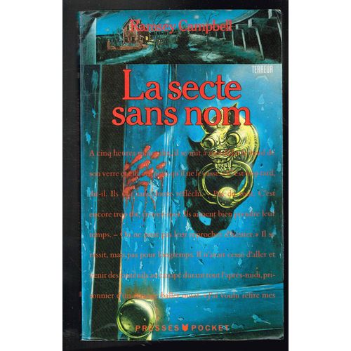 La Secte Sans Nom - Ramsey Campbell - 1990 - 352 Pages 17,8 X 10,7 Cm   