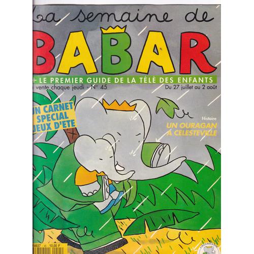 La Semaine De Babar Numero 23 Et 45