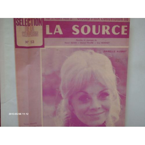 La Source / Isabelle Aubret