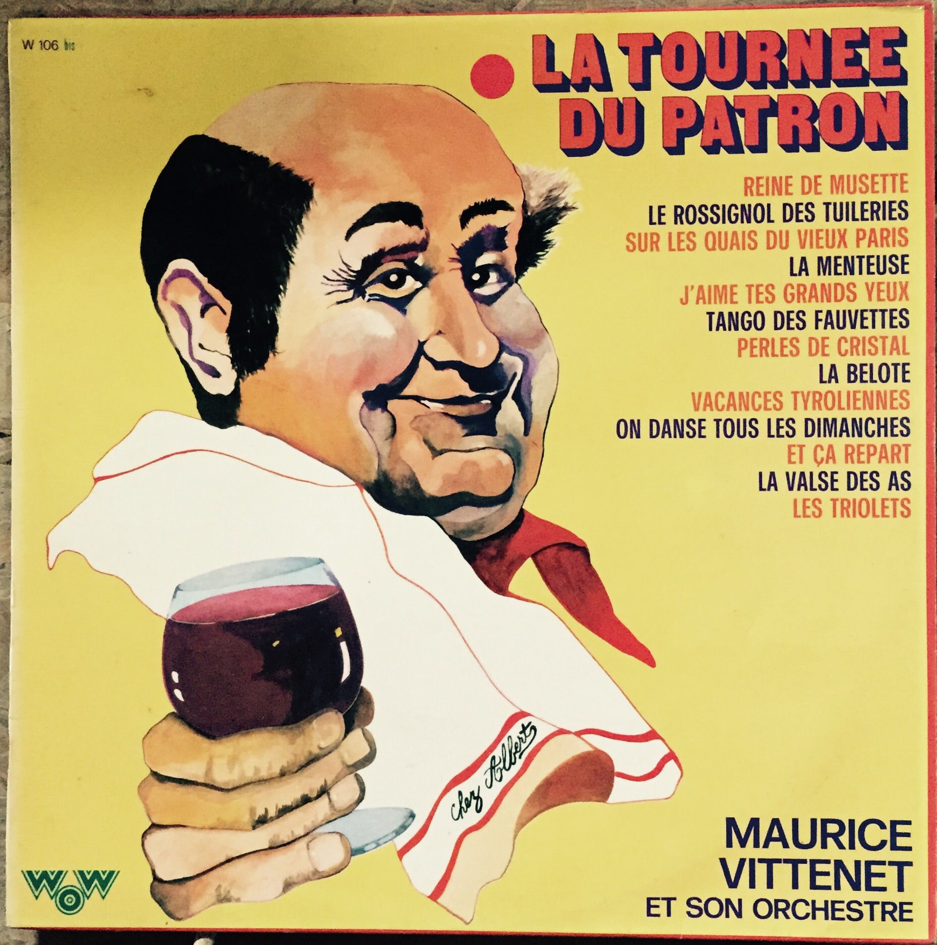 La tournée du patron - Vinyle