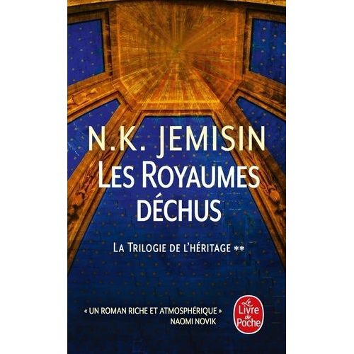 La Trilogie De L'hritage - Tome 2 - Les Royaumes Dchus    Format Poche 