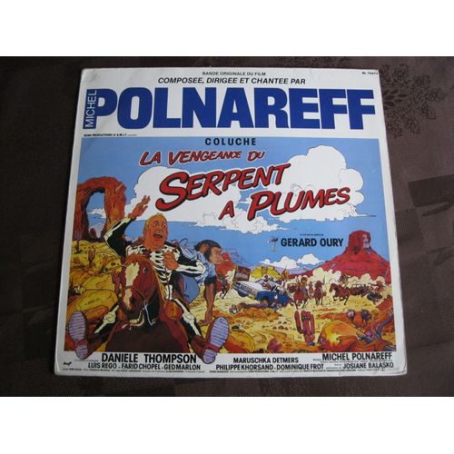 La Vengeance Du Serpent À Plumes Bande Originale Du Film Avec Coluche