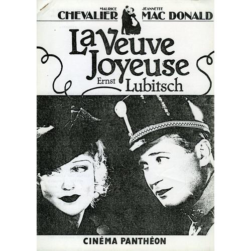 La Veuve Joyeuse, Dossier De Presse, De Ernst Lubitsch, Avec Maurice Chevalier, Jeanette Mcdonald