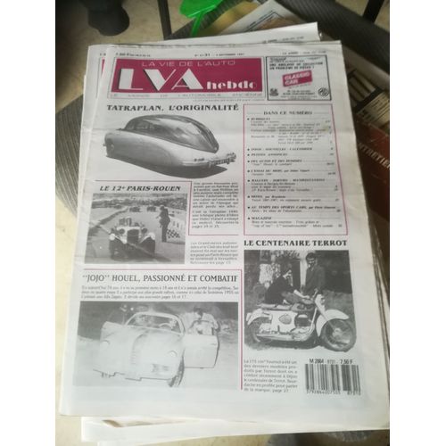 La Vie De L'auto 87/31 Houel,Tatraplan