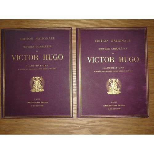 La Vie De Victor Hugo Par Louis Ulbach - Edition Nationale - Fascicules 1 Et 2 - Emile Testard diteurs - 1886 - Illustrations - La Jeunesse De Victor Hugo - Les Annes De Bataille   