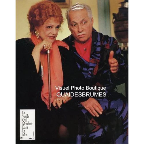 La Vieille Qui Marchait Dans La Mer: Jeu De Photos D'exploitation Cinmatographique - Format 21x27 Cm - De Laurent Heynemann Avec Jeanne Moreau, Michel Serrault, Luc Thuillier, Graldine Danon - 1991