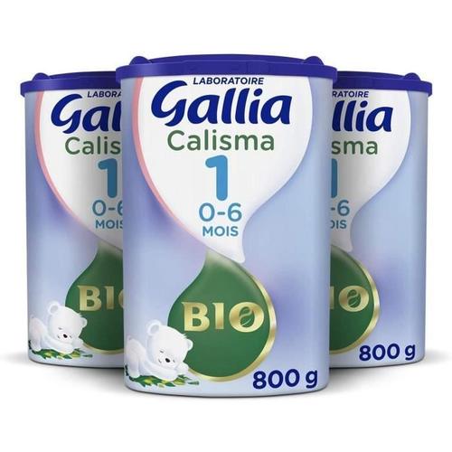 Laboratoire Gallia Calisma 1 Bio, Lait En Poudre Pour Bb Bio, De 0  6 Mois, 800g (Packx3)