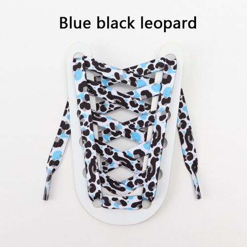 Lacets Lumineux  Motif Animal Pour Chaussures De Dehors,Baskets Plates,Tigre,Salle,Imprim Lopard,Randonne En Plein Air,1 Paire