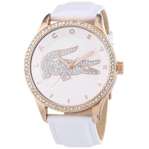 Lacoste - 2000821 - Victoria - Montre Femme - Quartz Analogique - Cadran Blanc Logo