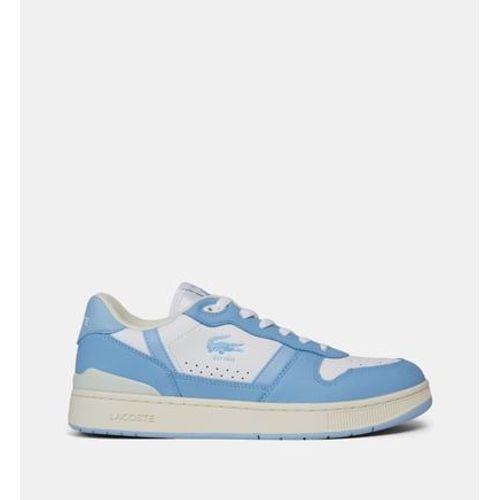 Lacoste - Baskets Basses T-Clip Set En Cuir - Blanc - 36