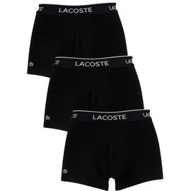 Lacoste Pour des hommes Lot de 3 boxers decontractes Noir Rakuten