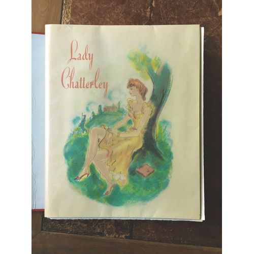 Lady Chatterley Lithographies Schem dition Les 2 Rives   de d. h. lawrence  Format Coffret 