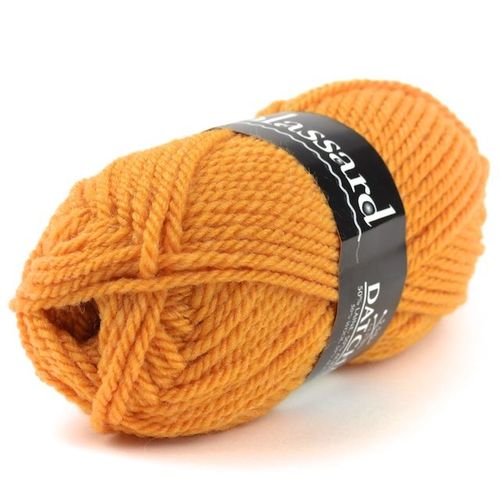 Laine  Tricoter Datcha 615 Moutarde 50% Laine