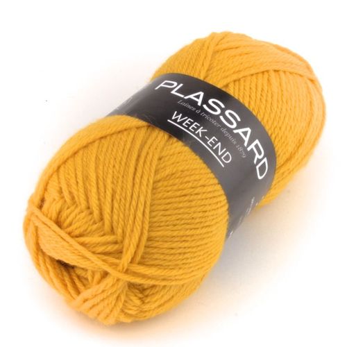 Laine  Tricoter Week End 0043 Moutarde 50% Laine