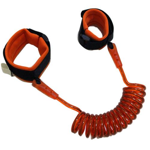 Laisse lastique De Scurit Enfant (Attachable Au Poignet) 2m - Orange