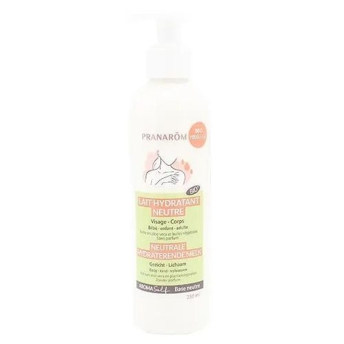 Lait Hydratant Neutre Bio - Pranarom - Aromaself - Texture Lait - Pour Tous Types De Peau
