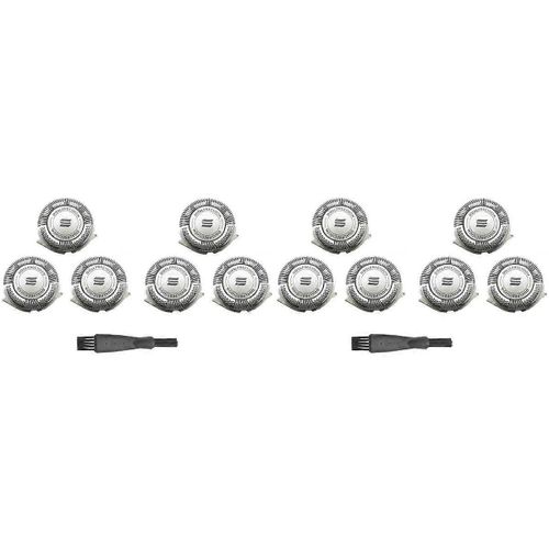 Lame de tte de rasoir de remplacement HQ8 12pcs pour PT730 PT735 PT860 PT870 AT750 AT751 AT890 AT891 HQ7120