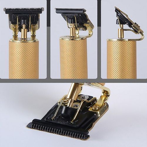 Lame de tondeuse  cheveux en forme de T avec support, tte de tondeuse de remplacement T9