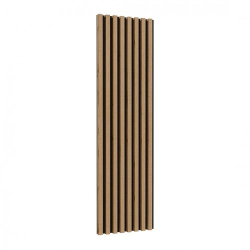 Lamelles Murale Xl Aspect Chne Sur Support Fond Noir Mat Collection Clara