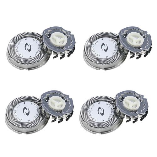 Lames de rechange argentes pour ttes de rasoir Philips Norelco HQ3 HQ30/HQ32/HQ36/HQ300, 4 pices