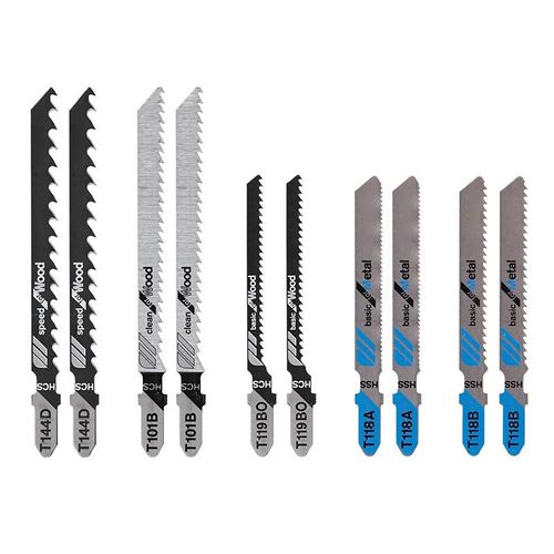 Lames De Scie Sauteuse Pour Makita Milwaukee Metabo, 10 PiCes, Tige En T En MTal, Outils ?Lectriques, Accessoires 9109-May14a03028