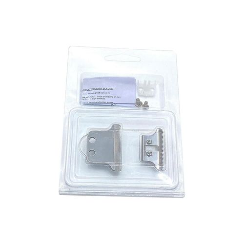 Lames de tondeuse de rechange pour tondeuse  cheveux  2 trous pour 8081 8171 argent
