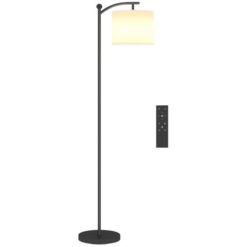 Lampadaire Dimmable H.60 Cm 2 Tempratures De Couleur Timer 60 Min Tlcommande Noir Blanc