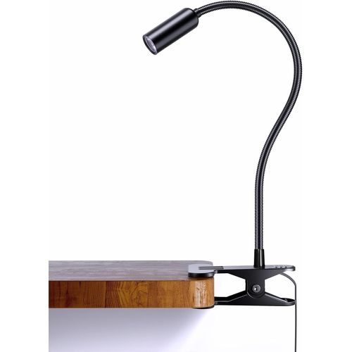 Lampe  Pince En Aluminium,Lampe De Lecture Led  Col De Cygne Flexible  360,Lampe De Bureau Avec 10 Niveaux De Luminosit,De Chevet Rglable,Le Travail Et Les Dplacements