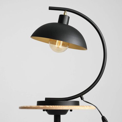 Lampe  Poser 1036,  1 Lampe, Noire-Dore