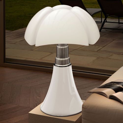 Lampe  Poser  Hauteur Rglable Pipistrello Blanc