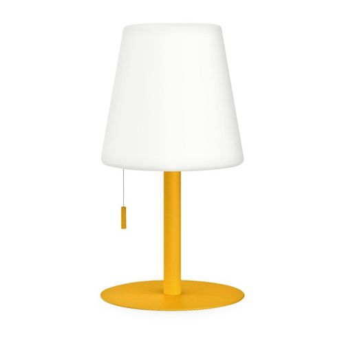 Xanlite - Lampe  Poser Cne Jaune Rechargeable En Mtal Led Ip44, 400 Lumens, Cct Et Dimmable, Hauteur Ajustable - Lp16cjrcct