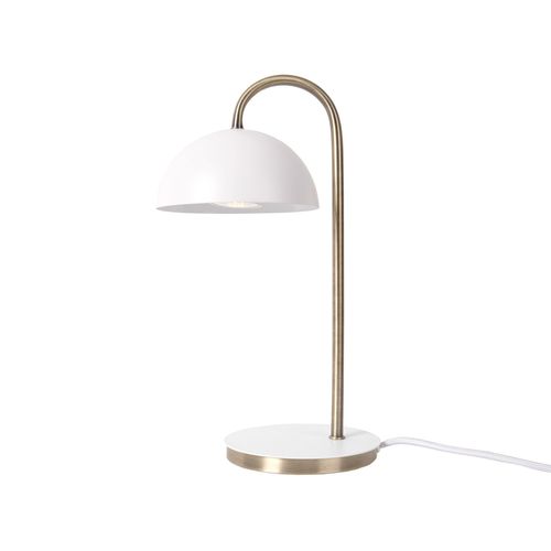 Lampe  Poser Design Dome Decova - H. 36 Cm - Blanc
