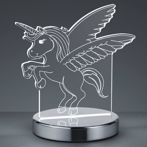 Lampe  Poser Karo 3d Hologramme  Motif Licorne