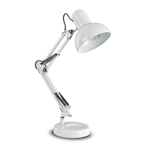 Lampe  Poser Kelly Avec Bras Articul, E27, Blanc
