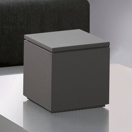 Lampe  Poser Led Cuboled Anthracite, Cubique