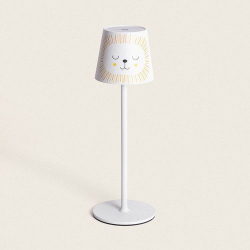 Lampe  Poser Led Portable 3w Anisa Mtal Avec Batterie Rechargeable Usb Jaune