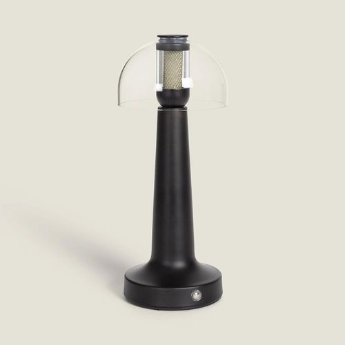 Lampe  Poser Led Portable Avec Batterie Usb Rechargeable Orsha Noir