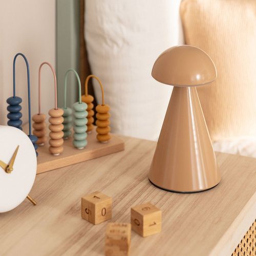 Lampe  Poser Led Portative 2w Azana Avec Batterie Rechargeable Usb Camel