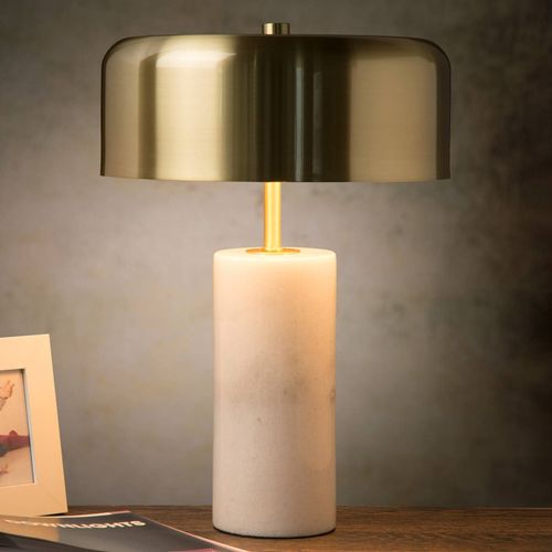 Lampe  Poser Mirasol Marbre Blanc