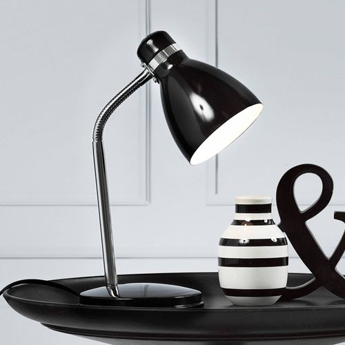 Lampe  Poser Moderne Cyclone Noire