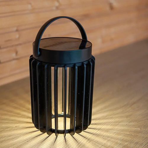 Lampe Baladeuse Extrieur Led Intgre Solaire Kozy Little Garden 300lm Ip44 Blanc Chaud H.18,5 X 13,7 Cm