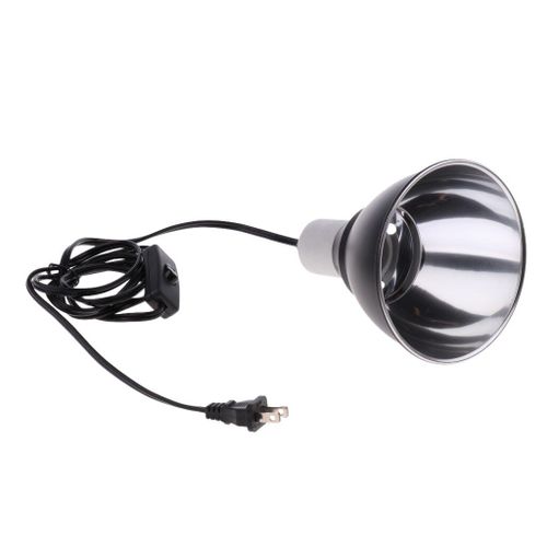 Lampe Chauffante Pour Reptile Uva Uvb, Support De Lampe En Forme De Dme Avec Interrupteur Marche/Arrt, Pour Terrarium, Prise Amricaine, E Bony4122